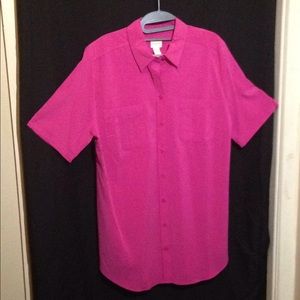 Europe Pink 3/4 Sleeve Chico's top. Brand New.